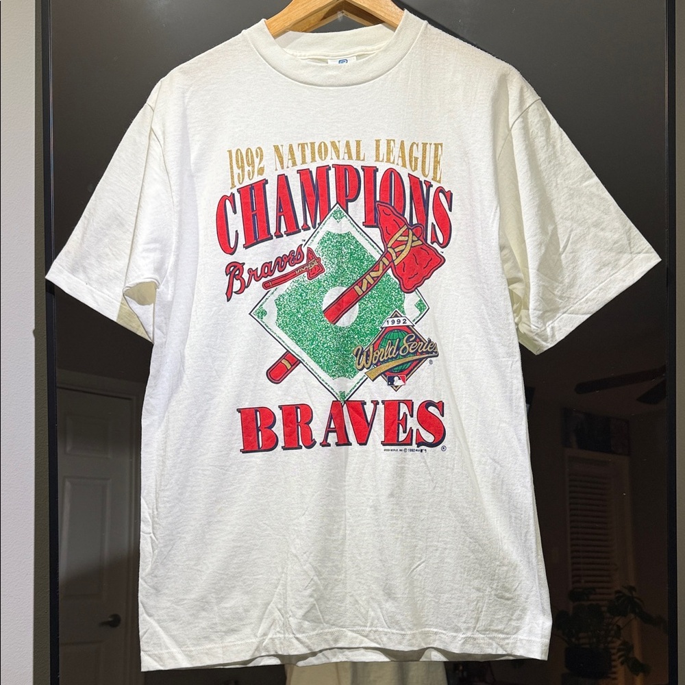 Vintage 1992 National League Champions Atlanta Braves T-Shirt